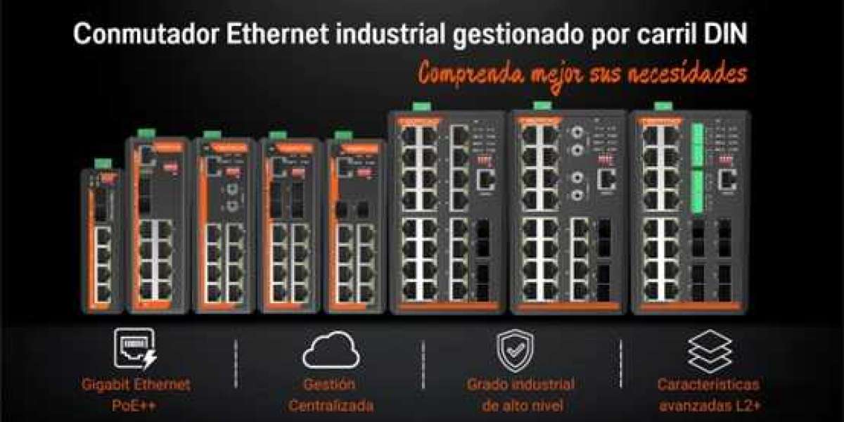 El nuevo conmutador de Ethernet industrial de carril DIN de Fiberroad ofrece una transmisión de Ethernet fiable