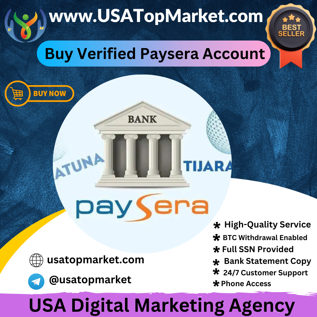 Buy Verified Paysera Account - 100% USA,UK Verified Accounts