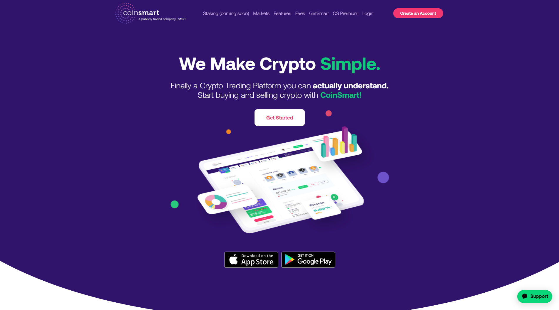 Canada’s Most Trusted Crypto Trading Platform | Coinsmart Login