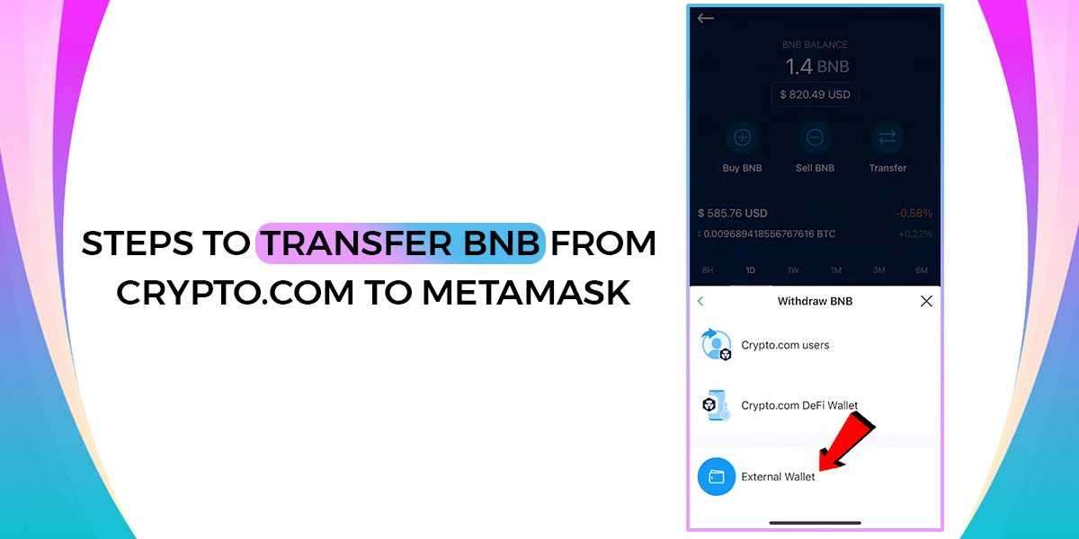 How To Transfer BNB From Crypto.Com To Metamask?