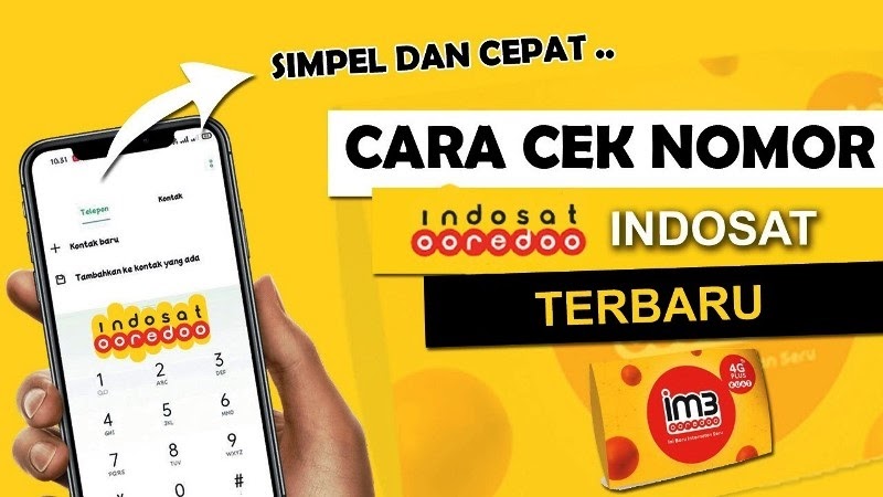 Cara Melihat Nomor Indosat yang Baru - #CaraOnline