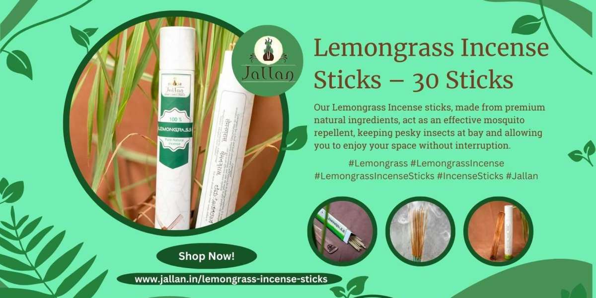 Invigorate Your Space with Lemongrass Incense Sticks