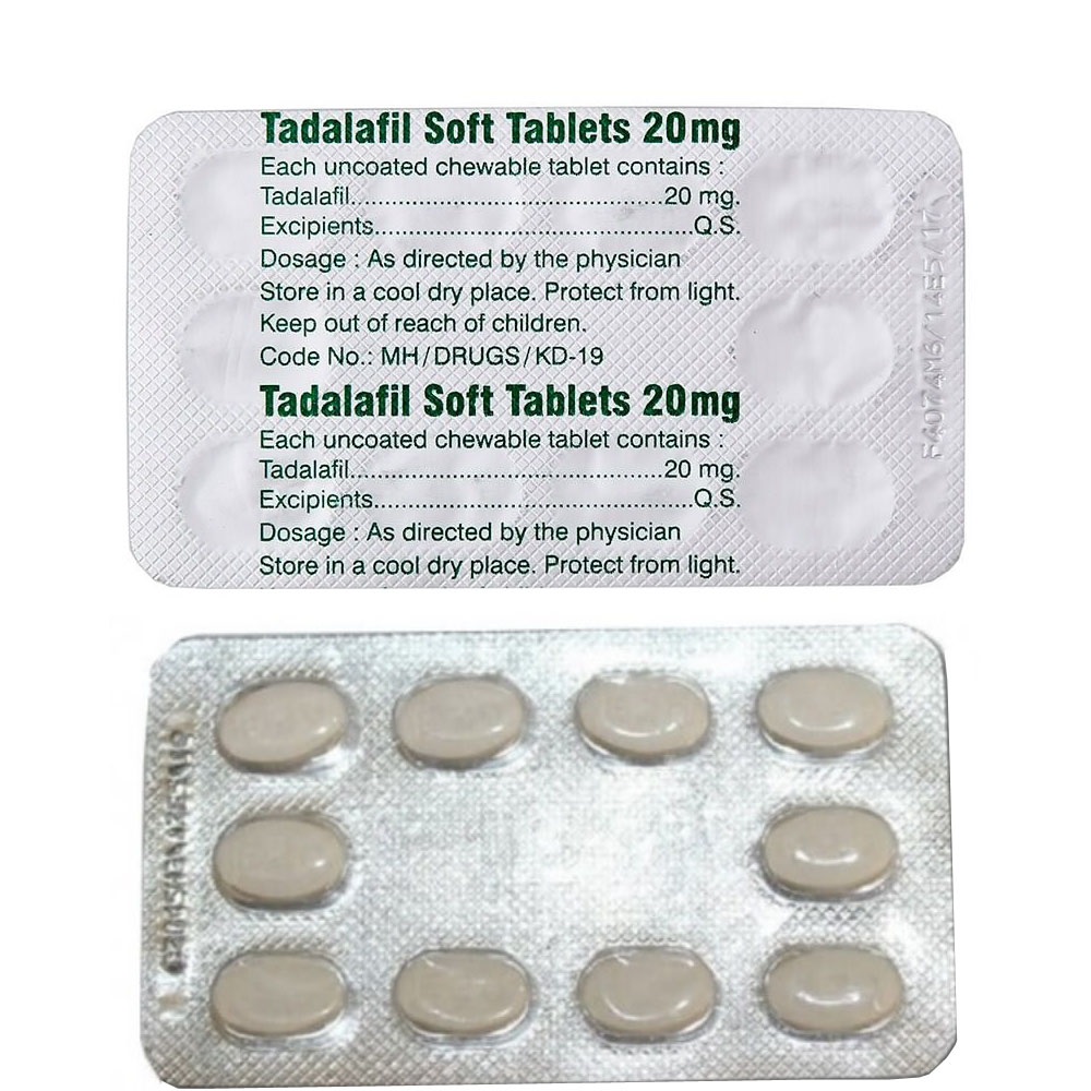 Tadalafil Soft 20mg |best Price| Free Shipping | Buy Now