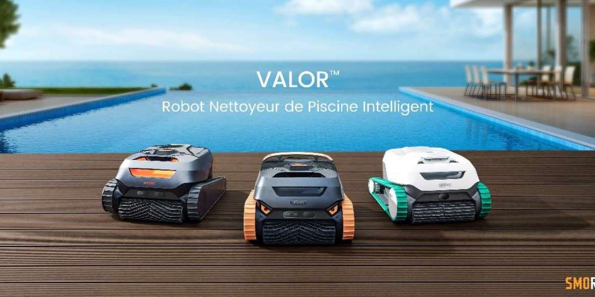 SMROBOT présente le robot nettoyeur de piscine intelligent — Valor