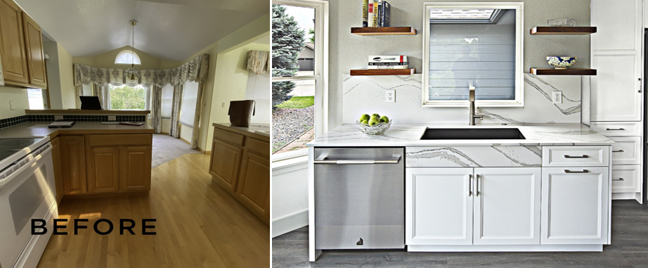 Luxury & Affordable Kitchen Remodel in Longmont & Boulder | Custom Kitchen Cabinets