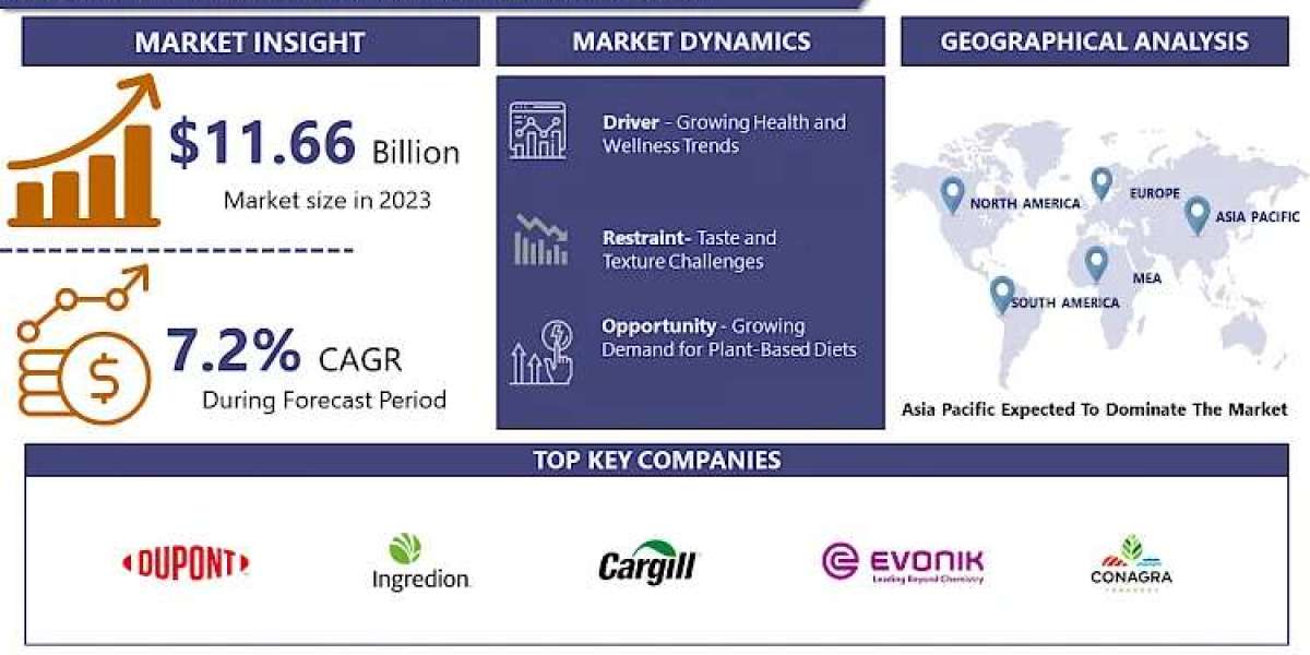 Investment Opportunities in the Global Vegetable Protein Market 2032