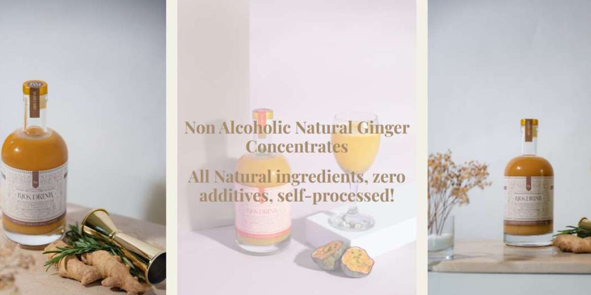 Non-Alcoholic Natural Ginger Concentrates