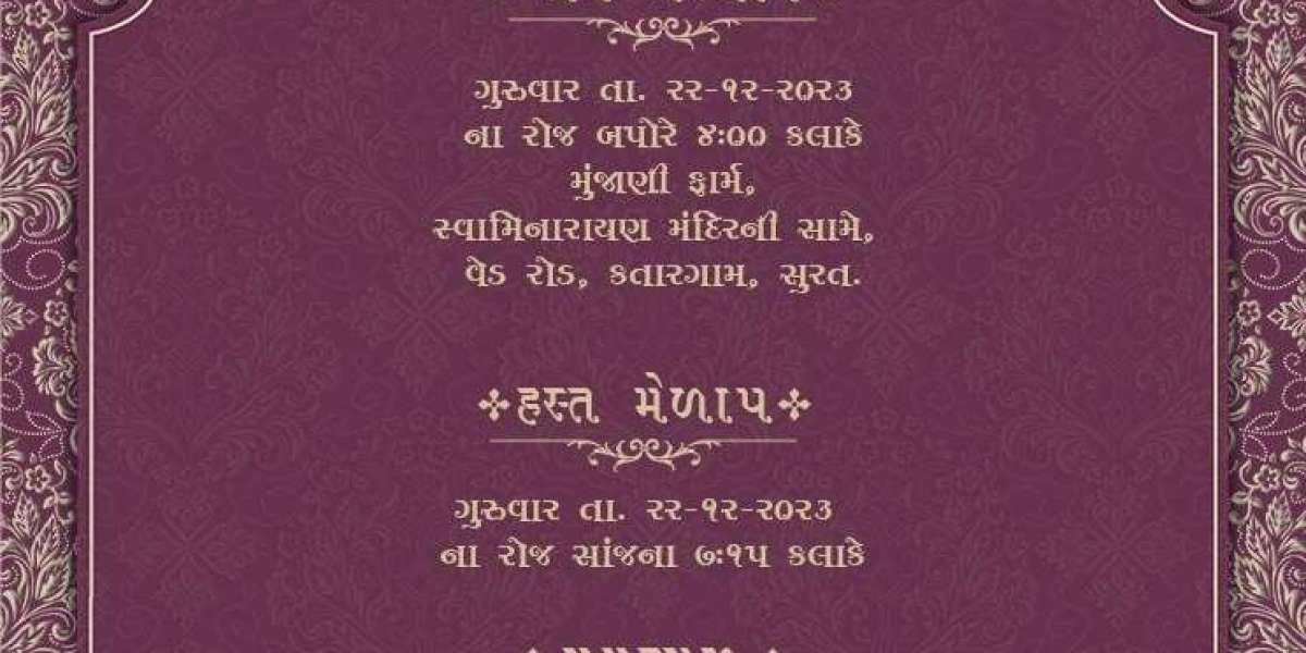 Crafting the Perfect Kankotri: A Guide to Gujarati Wedding Cards