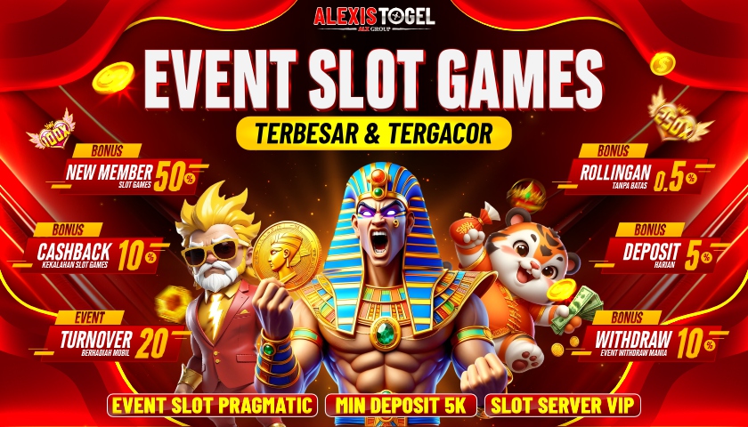 Alexistogel: Situs Slot Online Terbaik Dengan Sistem RTP Slot Terpercaya