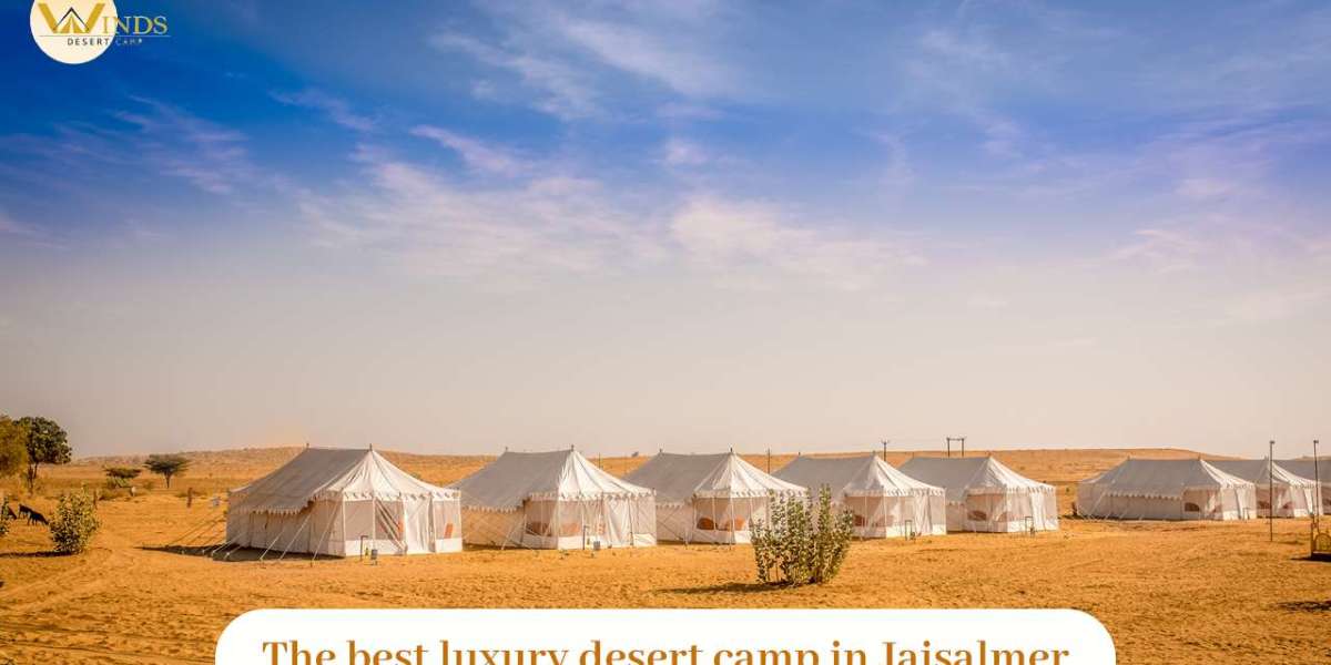 Luxury camps in Sam Sand Dunes