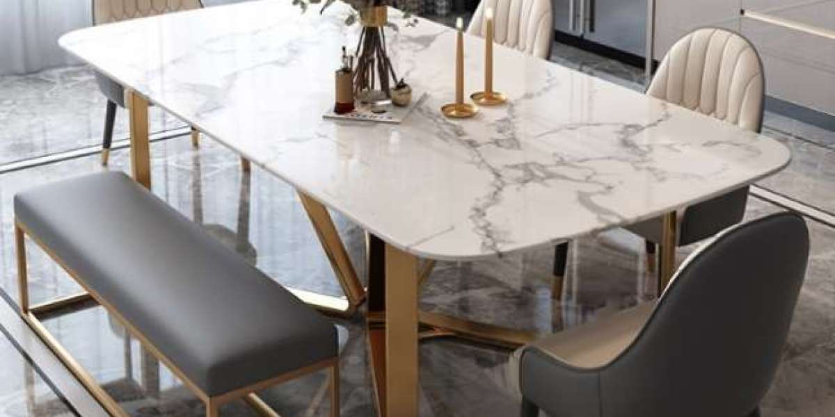 Marble Dining Table and chair: The Perfect Blend of Elegance and Functionality