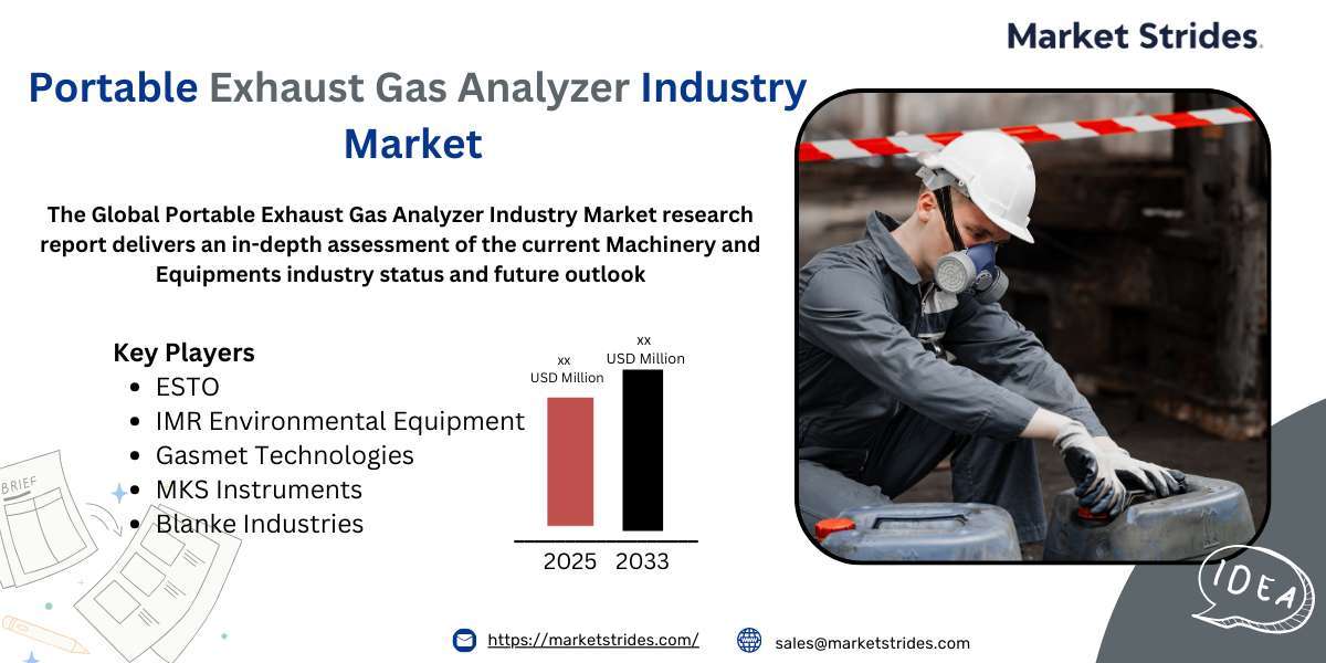 Is the Portable Exhaust Gas Analyzer Market Set for Significant Growth by 2033? Expert Analysis and Forecast Inside!