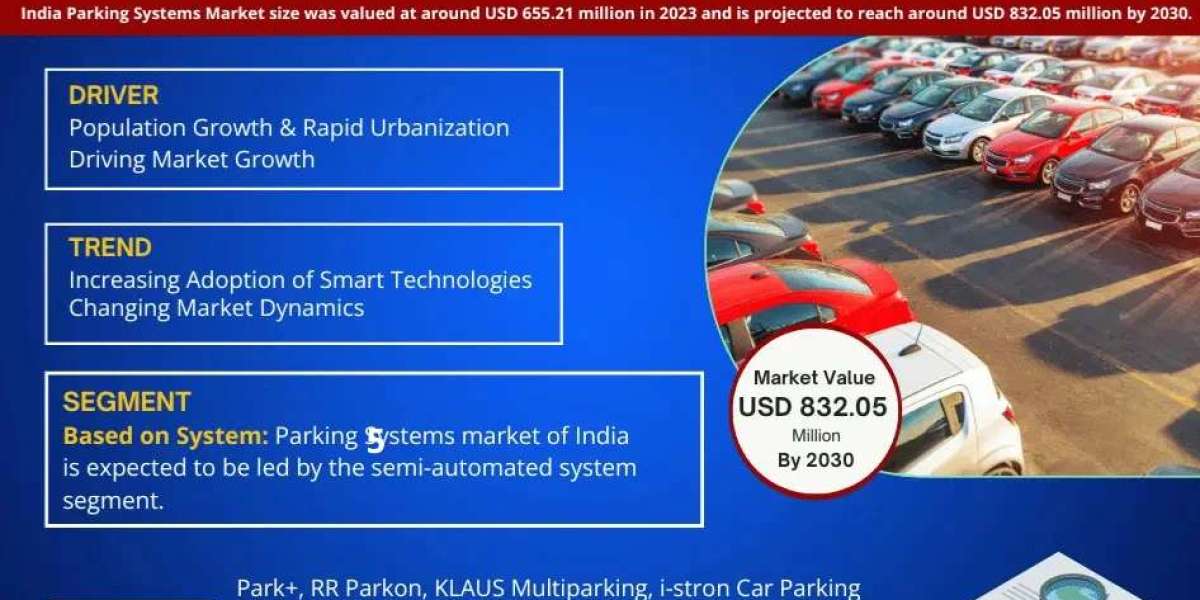 India Parking Systems Market Expanding at a CAGR of 3.6% during 2025-2030