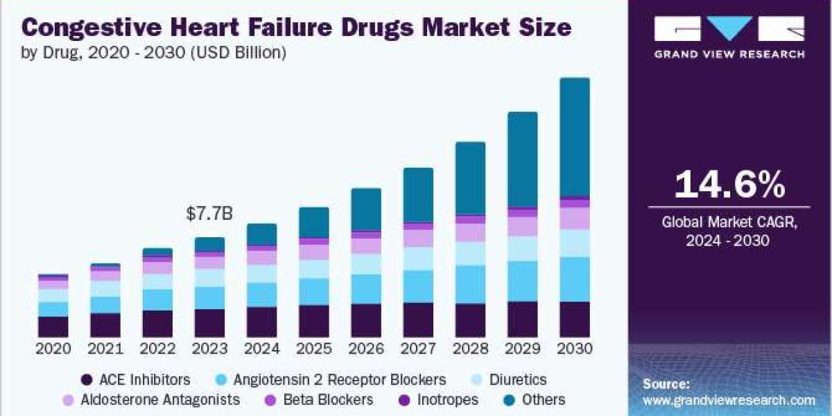 Congestive Heart Failure Drugs Market 2030: The Growing Demand for ARBs