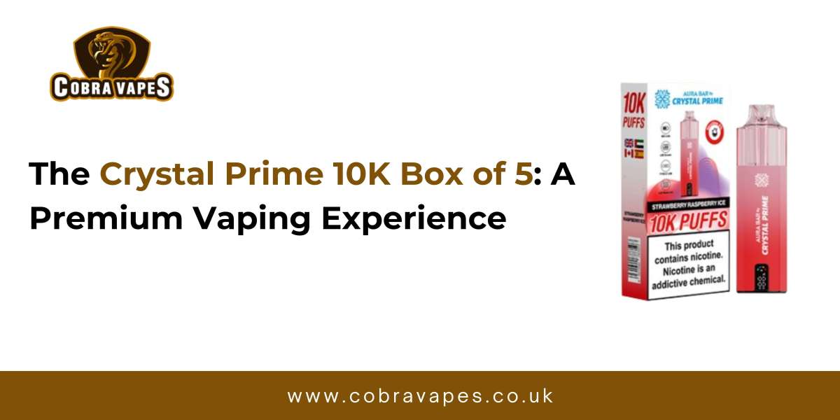 The Crystal Prime 10K Box of 5: A Premium Vaping Experience