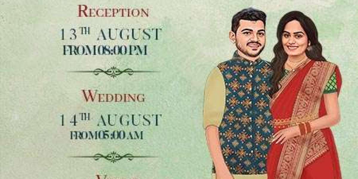 Cartooned to Perfection Custom Caricature Invites