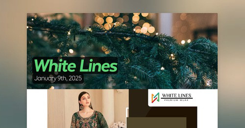 White Lines | Smore Newsletters