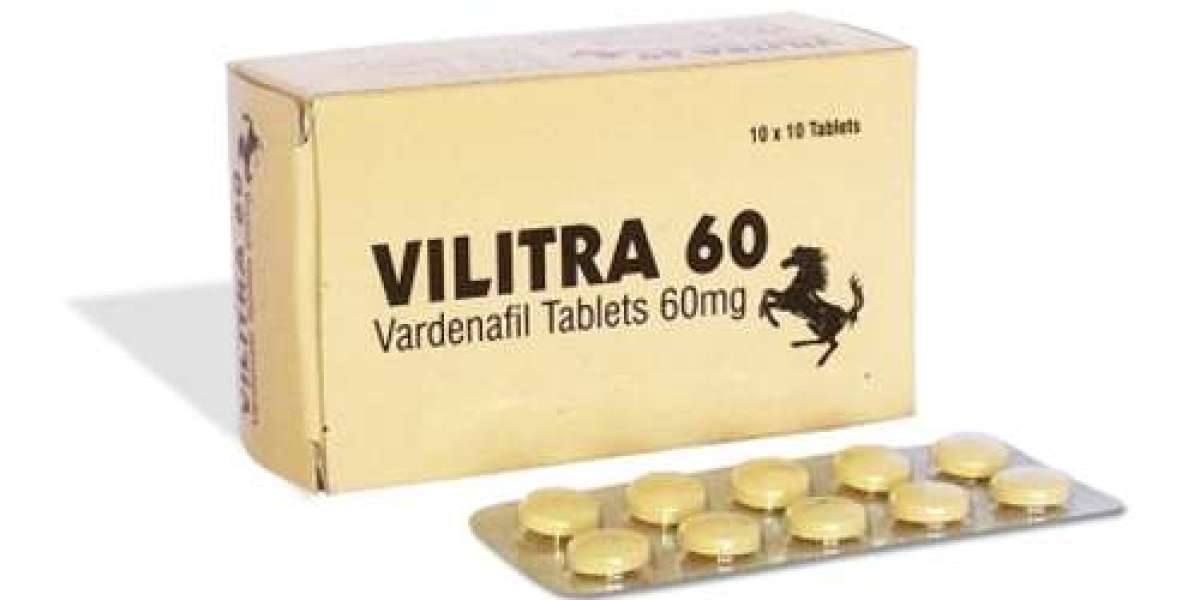 Vilitra 60 – Sturdy & Effective Erection Tablets