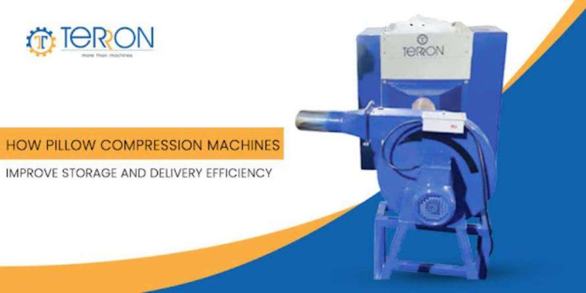 How Pillow Compression Machines Increase the Effectiveness of Delivery and Storage