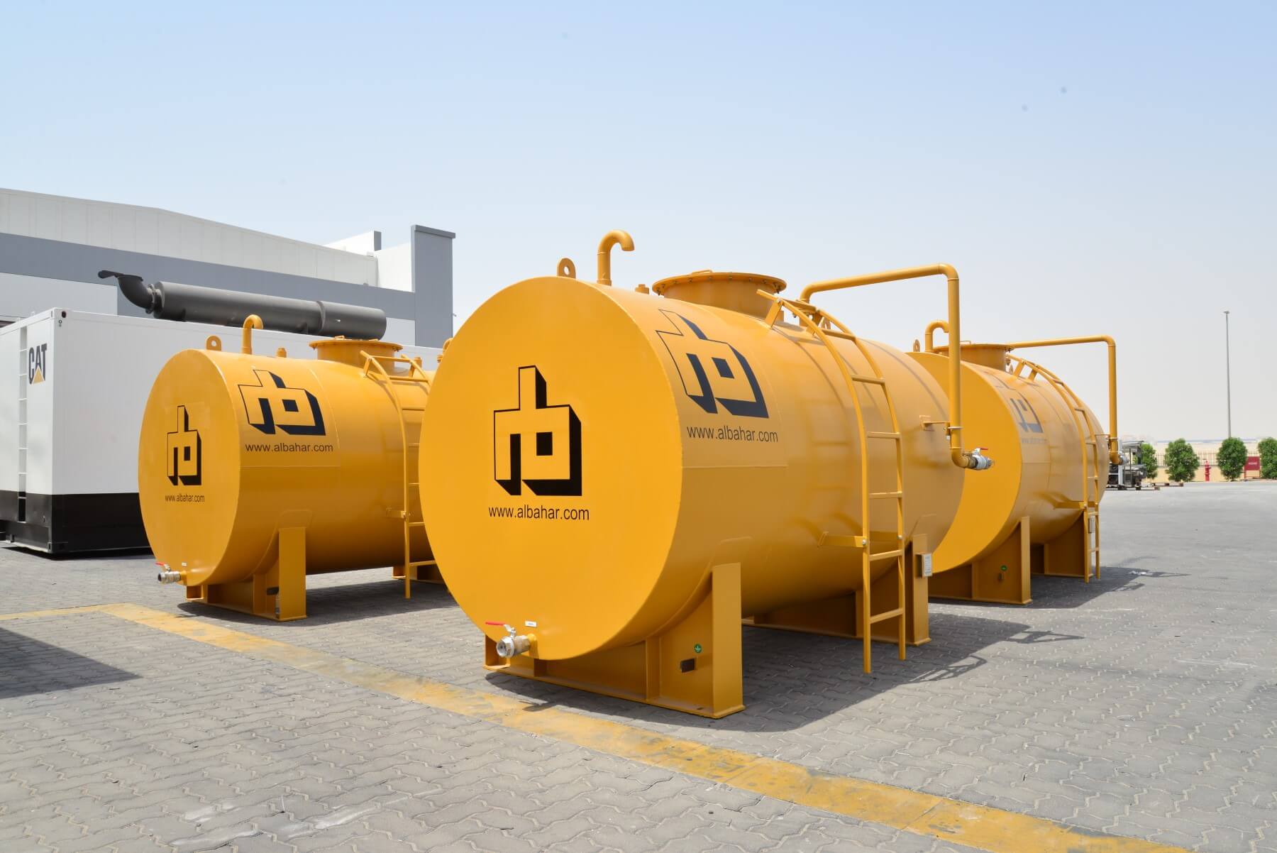 Fuel tanks above ground | Al Bahar MCEM