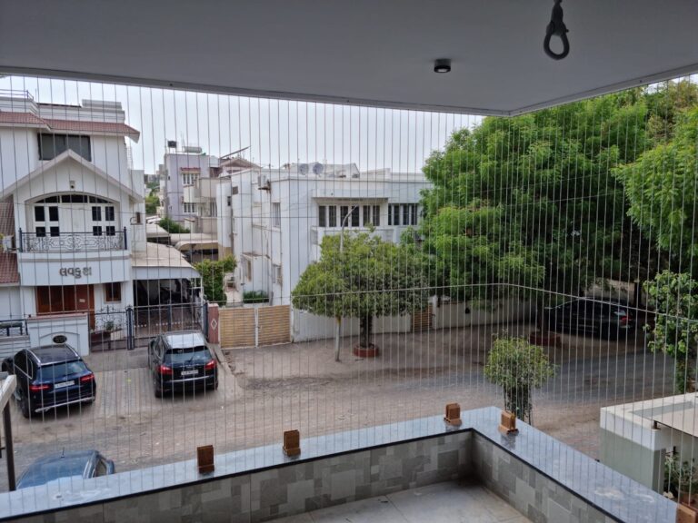 Defence bird Net: Invisible Grill for Balcony​