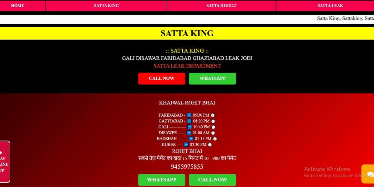 Sattaking: Understanding the Phenomenon of the Gambling Game