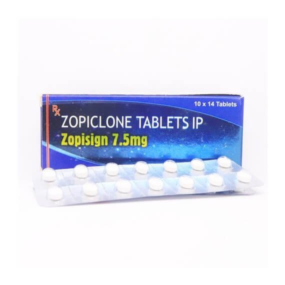 Zopisign 7.5 Mg Hab Pharma | Buy Zopisign Online UK | Zopiclone 7.5 Mg Hab Pharma Tablet Cost
